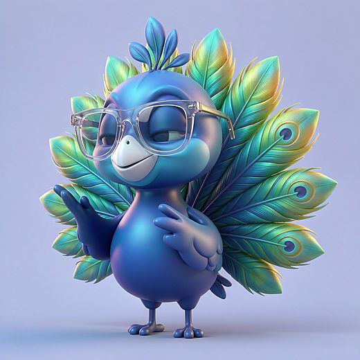 蓝孔雀镜片——太阳镜